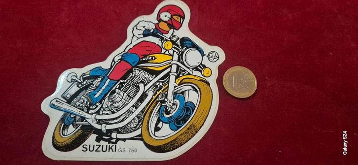 Sticker SUZUKI GS 750, Motoren, Motoren | Suzuki, Particulier, Ophalen