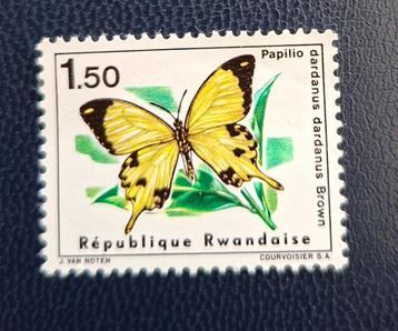 Postzegel Rwanda OBP 140* beschikbaar voor biedingen