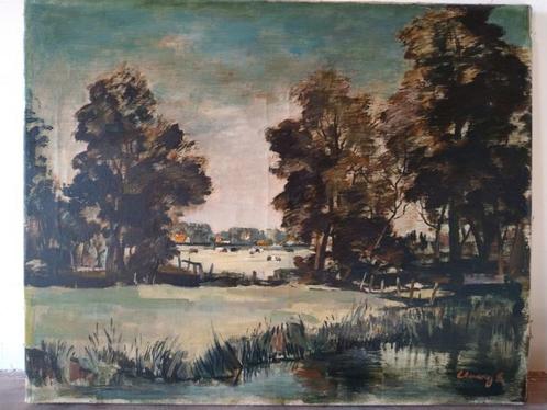 schilderij a claeys, Antiek en Kunst, Kunst | Schilderijen | Klassiek, Ophalen of Verzenden