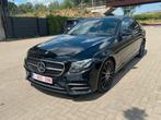 E 220D amg line 2018 179 000 km full full opties, Auto's, Mercedes-Benz, Automaat, Achterwielaandrijving, Euro 6, Zwart