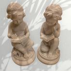 Antieke Stijl Beelden , A. Santini (Italië), Zware Kwaliteit, Ophalen of Verzenden