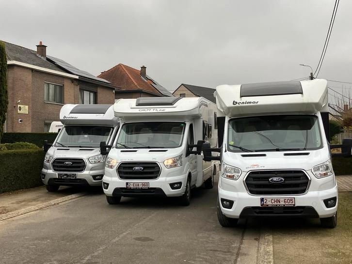 Te huur/verhuur/huren: mobilhomes volledig uitgerust, Caravans en Kamperen, Mobilhome-accessoires, Ophalen