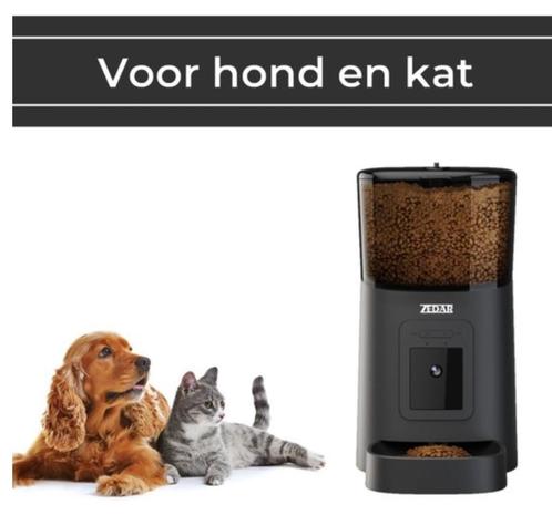 Zedar automatische voerbak (6l) voor dieren met app, Dieren en Toebehoren, Kattenvoerbakken en Drinkbakken, Nieuw, Automatisch