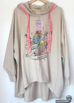 Hoody new blouse oversize,xxxxl 5 XL, grote maten, Beige, Enlèvement ou Envoi