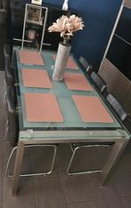 Eettafel met 8 steolen, Huis en Inrichting, Tafels | Eettafels, Ophalen