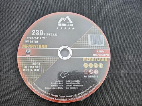 Merryland 230mm Doorslijpschijf voor de haakse slijper, Doe-het-zelf en Bouw, Gereedschap | Slijpmachines, Nieuw, Haakse handslijpmachine