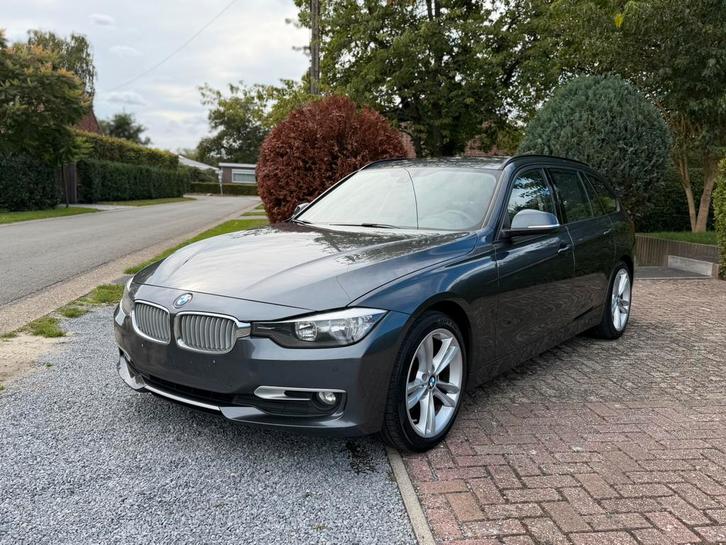 BMW 318D Automaat/Modern Line/Euro 5/Navi/Leder/GEKEURD, Auto's, BMW, Bedrijf, Te koop, 3 Reeks, ABS, Airbags, Airconditioning