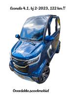 Overdekte scootmobiel Econelo 4.1,bj 2-2023, 122 km !, Diversen, Brommobielen en Scootmobielen, Ophalen