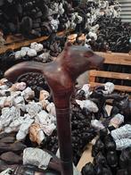 Canne tête d ours 100 cm en bois de suar, Enlèvement ou Envoi