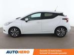 Nissan Micra 1.0 IG-T Business Edition (bj 2020), Auto's, Nissan, Voorwielaandrijving, Stof, Gebruikt, Wit