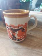 Vintage Staffordshire mok – Made in England, Huis en Inrichting, Keuken | Servies, Keramiek, Ophalen of Verzenden, Zo goed als nieuw