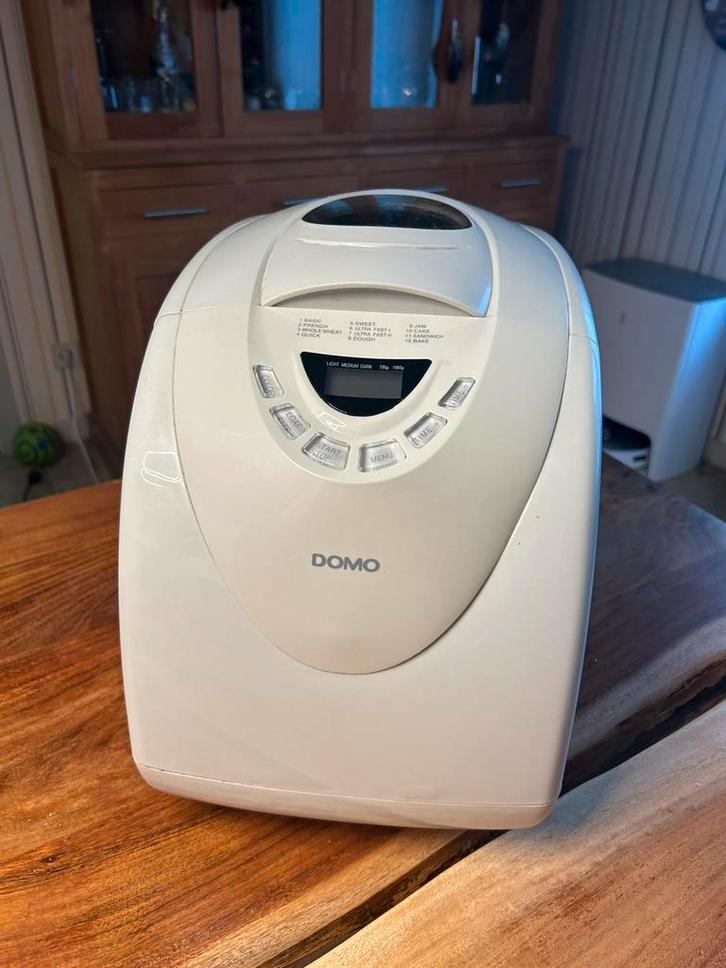 Machine à pain Domo B3970, Electroménager, Climatiseurs, Utilisé, Minuterie, Enlèvement