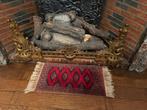 Haardijzer brons massief en uittrekbaar, Brons, Ophalen