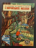 Martin le Malin 40 -L'importante mission - 1è edition 1959, Enlèvement ou Envoi