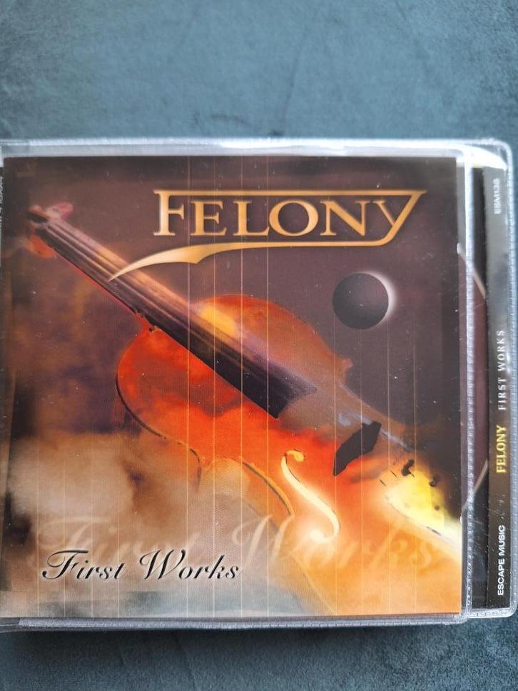 FELONY : First works, Cd's en Dvd's, Cd's | Rock, Zo goed als nieuw, Poprock, Ophalen of Verzenden