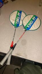 badminton raket, Sports & Fitness, Badminton, Comme neuf, Raquette(s), Enlèvement ou Envoi