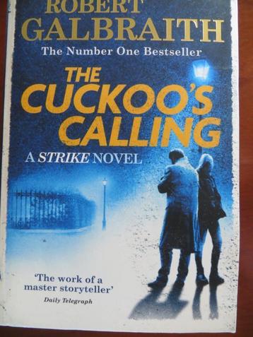 Robert GALBRAITH -the cukoo's calling- thriller-engels-nieuw