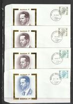 (B) Enveloppes FDC - 1976/1983 - Roi Baudouin, Postzegels en Munten, Verzenden, Gestempeld, 1e dag stempel, Postfris