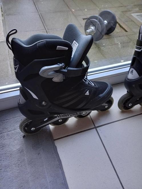 Inlineskates zwart/grijs., Sport en Fitness, Skeelers, Zo goed als nieuw, Ophalen