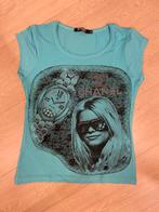 T-shirt, Kleding | Dames, T-shirts, Ophalen, Blauw, Maat 42/44 (L), Zo goed als nieuw