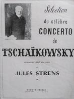 Tchaikovsky - Piano Concerto Op.23 - partituur, Muziek en Instrumenten, Gebruikt, Klassiek, Ophalen of Verzenden, Artiest of Componist