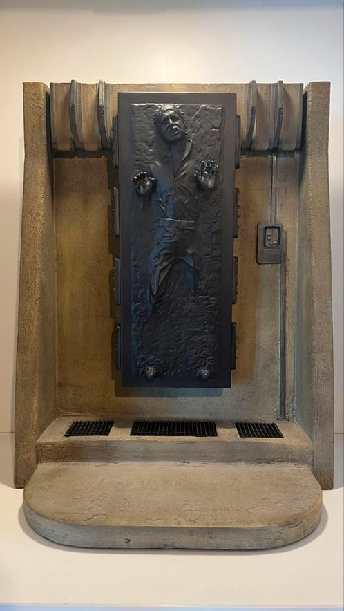 Han solo in carbonite sideshow resine 1/6, Verzamelen, Star Wars, Ophalen of Verzenden
