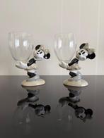 Disney - 2 betoverende glazen ->> collectors item, Verzamelen, Disney, Ophalen, Mickey Mouse, Nieuw, Servies