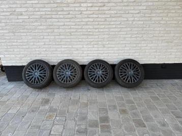 Set van 4 wielen amper gebruikt 185/55 R15, Auto-onderdelen, Ophalen, Gebruikt, 15 inch, 185 mm