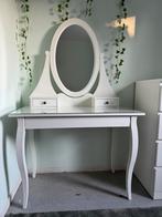 Toilettafel met spiegel, make up tafel IKEA (zeer goed), Huis en Inrichting, Ophalen, 50 tot 100 cm, Zo goed als nieuw, 150 tot 200 cm