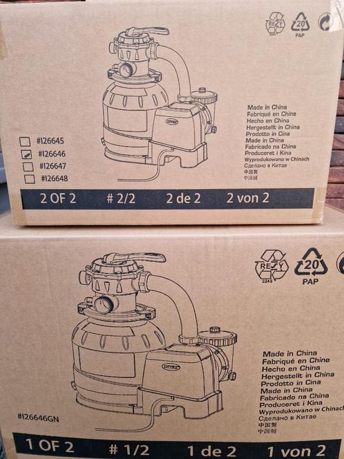 Zandfilterpomp Intex NIEUW IN DOOS, Tuin en Terras, Zwembad-toebehoren, Nieuw, Filter, Ophalen