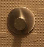 Handdoekhaak rond 5cm roestvrij staal mat Zack, Ophalen of Verzenden, Gebruikt, Overige typen