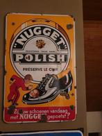 Emaillebord Nugget polish . 1948 ., Verzamelen, Ophalen of Verzenden, Gebruikt