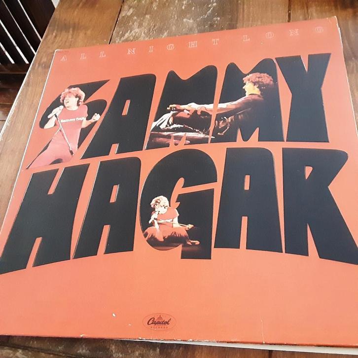 Sammy Hagar – All Night Long, Cd's en Dvd's, Vinyl | Rock, Gebruikt, 12 inch, Verzenden