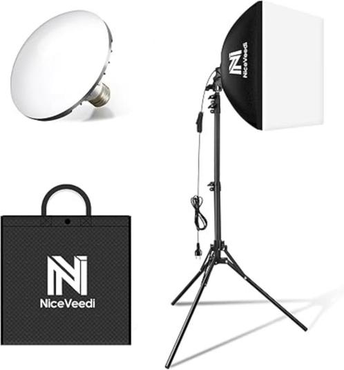 Niceveedi Fotostudio verlichtingsset SNELLE GRATIS LEVERING, Audio, Tv en Foto, Fotografie | Fotostudio en Toebehoren, Nieuw, Lamp of Flitsset