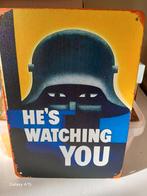 Bord 10 op 14 cm 2 e Wereldoorlog poster in metaal, Verzamelen, Militaria | Tweede Wereldoorlog, Ophalen of Verzenden