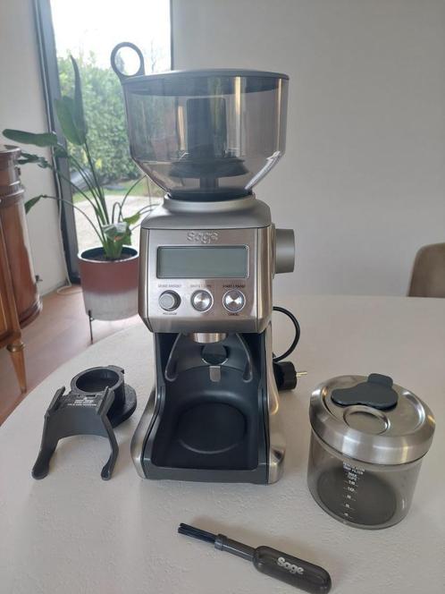 Sage Smart grinder Pro koffiemolen - zo goed als nieuw!, Elektronische apparatuur, Koffiezetapparaten, Zo goed als nieuw, Koffiebonen