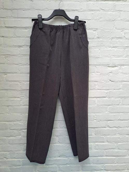 geklede klassieke lange broek, Kleding | Dames, Broeken en Pantalons, Gedragen, Maat 42/44 (L), Grijs, Lang, Ophalen of Verzenden