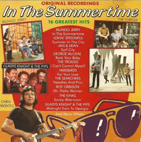 CD * IN THE SUMMERTIME - 16 GREATEST HITS, Cd's en Dvd's, Cd's | Pop, Zo goed als nieuw, 1960 tot 1980, Ophalen of Verzenden