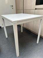 Uitschuifbare tafel IKEA, Huis en Inrichting, Tafels | Eettafels, Ophalen, Vierkant, Zo goed als nieuw, Vijf personen of meer