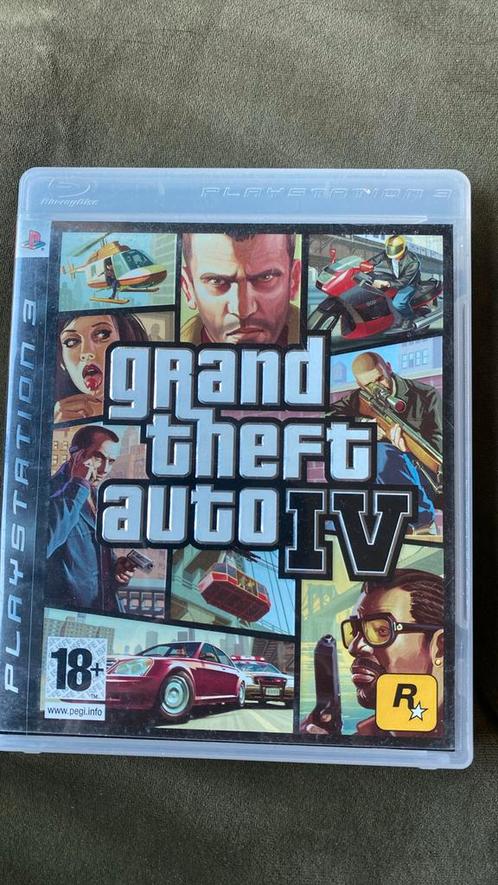 Grand Theft Auto IV, ps3, Games en Spelcomputers, Games | Sony PlayStation 3, Zo goed als nieuw, Overige genres, Vanaf 18 jaar