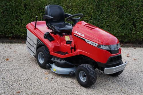 Honda 2417 HM tondeuse à gazon, Jardin & Terrasse, Tondeuses autoportées, Comme neuf, 90 à 120 cm, Fonction de mulching, Bac de ramassage