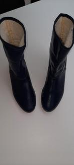Dameslaarzen - winter - laag model, Blauw, Lage of Enkellaarzen, Ophalen of Verzenden, Gedragen