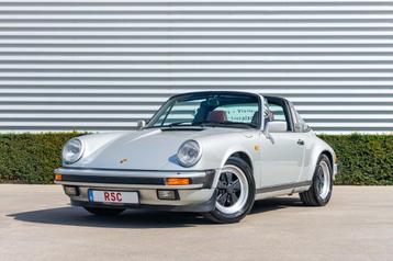 PORSCHE 911 3.2 TARGA, Auto's, 4 zetels, Achterwielaandrijving, Leder, Handgeschakeld