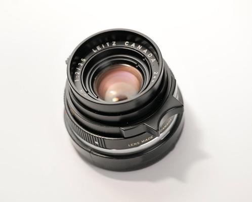 Leica Summicron  M 35mm en Summicron 50 mm, Audio, Tv en Foto, Foto | Lenzen en Objectieven, Gebruikt, Standaardlens, Ophalen of Verzenden