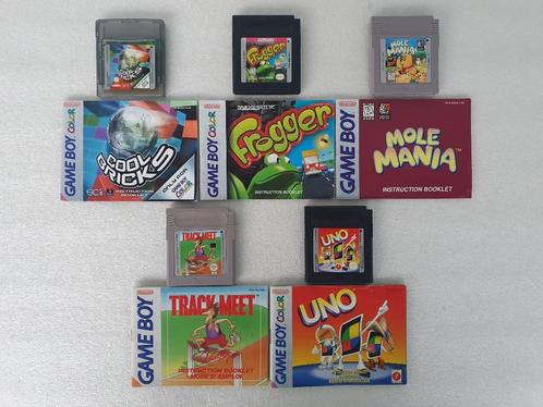 Nintendo GB + GBC cartridges met handleiding, Games en Spelcomputers, Games | Nintendo Game Boy, Gebruikt, Ophalen of Verzenden