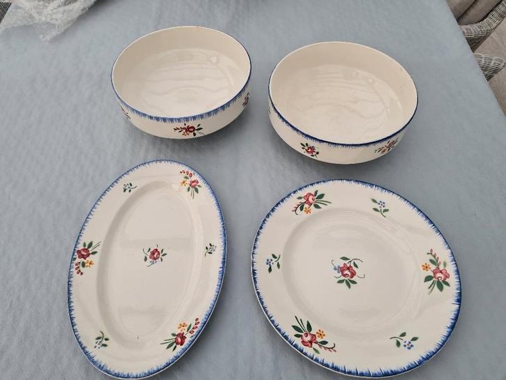 Service de restauration OLD Digoin-Sarreguemines, Antiquités & Art, Antiquités | Services (vaisselle) complet, Enlèvement