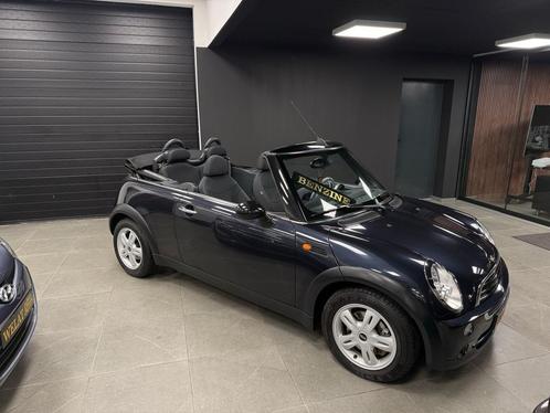 MINI ONE CABRIO 2009 BENZINE 108.000 KM TOP STAAT, Auto's, Mini, Bedrijf, Te koop, Cabrio, Bluetooth, Boordcomputer, Elektrische ramen