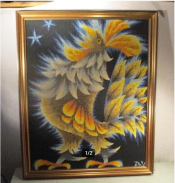 Mooi Grote Vergulde Houten Lijst - 87x72 / 79x64 beschikbaar voor biedingen