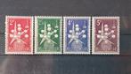 Belgique OBP 1008-1010 ** 1957, Timbres & Monnaies, Neuf, Enlèvement ou Envoi, Non oblitéré