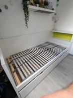 Lit Ikea Flaxa pour 1 personne avec lit supplémentaire, Ophalen